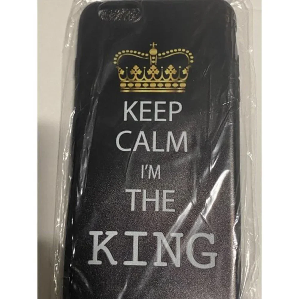 Keep Calm I’M The King Case‎ for IPhone 6 Plus-5.5inch Black